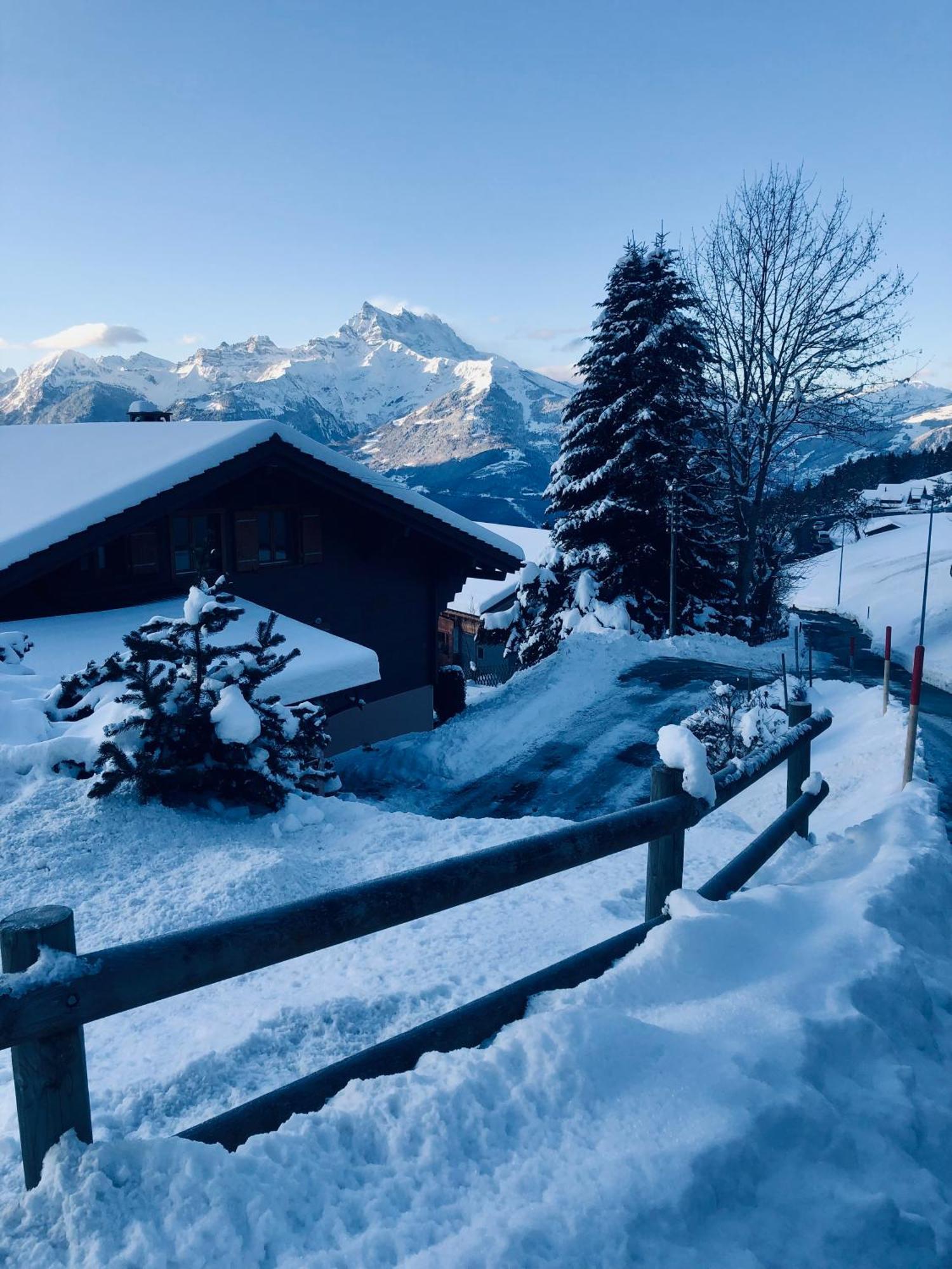 3,5 Pces - 80M2- Villars-Sur-Ollon Buitenkant foto